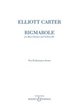 Rigmarole - for Bass Clarinet and Cello  Two Performance Scores