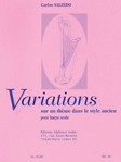 Variations On An Ancient Tune (harp)
