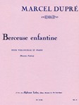 Berceuse Enfantine (cello & Piano)