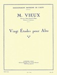 Vingt Etudes pour Alto