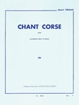 Chant Corse (saxophone-tenor & Piano)