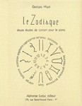 Le Zodiaque, 12 Etudes De Concert (piano Solo)