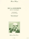 De La Sonorite: Art et Technique - [On Sonority: Art and Technique] Flute