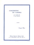 Concertino da Camera - for Alto Sax and Piano