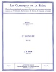Sonata No.1, Bwv1030 In B Minor (classiques No.1) (flute & Pian