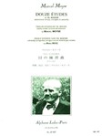 Douze Etudes de Boehm [flute] Moyse
