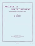 Prelude Et Divertissement (saxophone-alto & Piano)