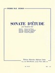 Sonate D'etude (saxophone Solo)