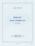 Romance Pour Cendrillon (harp Solo)