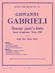 Sonata Pian'e Forte - Sacrae Symphoniae Venice, 1597