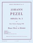 Hora Decima - Sonata No 3 [brass ensem] BRASS 5TET