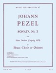 Hora Decima - Sonata No 3 [brass ensem] BRASS 5TET