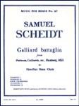 Galliard Battaglia [brass quintet] Scheidt Brass Qnt