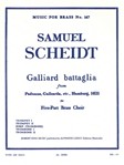 Galliard Battaglia [brass quintet] Scheidt Brass Qnt