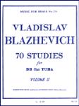 70 Studies For Bb Flat Tuba Vol 2 [tuba] Blazhevich