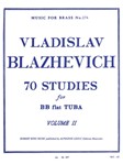 70 Studies For Bb Flat Tuba Vol 2 [tuba] Blazhevich