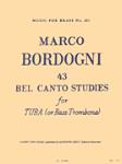 Robert King Bordogni M             43 Bel Canto Studies - Tuba