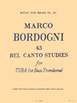 43 Bel Canto Studies for Tuba or Bass Trombone - Music for Brass No. 281