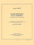 Concertino Da Camera - Mcmxxxv (alto Saxophone And 11 Instruments)