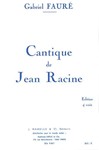 Cantique De Jean Racine Op.11