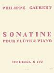 Sonatine [flute] Gaubert - Heugel Edition