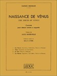 Milhaud Darius Naissance De Venus The Birth Of Venus Cantate Book