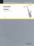 Sonata [alto sax] Heiden - Schott Edition