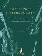 Schott Various Kember J  Baroque Pieces for String Quartet