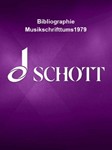Bibliographie Musikschrifttums1979