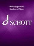 Bibliographie des Musikschrifttums