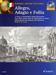 Allegro, Adagio e Follia - (Book and CD) Violin and Piano