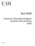 Sonata for Cello and Piano (1920)