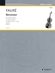 Berceuse Op 16 D Major For Violin And Piano