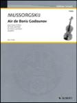 Air de Boris Godounov - Violin and Piano