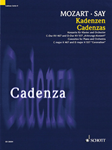 Cadenzas for Mozart Piano Concertos