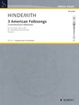 3 American Folksongs For 3 Recorders (ssa Or Sat)