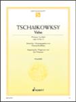 Schott Tschaikowsky   Valse (Waltz) F# Minor Op 40 No 9 - Piano Solo Sheet