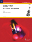 42 Etudes or Caprices - Violin