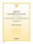 Jesus Bleibet Meine Freude (Jesu, Joy Of Man's Desiring) BWV 147 [oboe]
