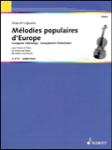 Melodies Populaires D'europe: European Folksongs [violin] (first Position)