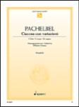 Schott Pachelbel Ohmen  Ciacona Con Variazioni