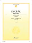 Schott Dvorak   Mazurka D Minor Op 56 No 4