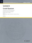 Quartet B Flat Major Score & Parts Vln, Vla, Clo, Pno String Qua