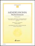 Wedding March Op. 61/9 [clarinet/piano] Mendelssohn - Schott CLAR/PNO