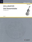 3 Concert Pieces Cello Solo