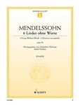 Six Songs Without Words Op. 19
