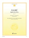 Apres Un Reve Op 7/1 [clarinet]