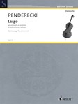 Largo [cello] Pendericki