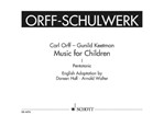 Music For Children/Hall,Walter Ed.