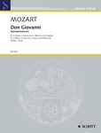 Don Giovanni, Wind Octet, Score/
